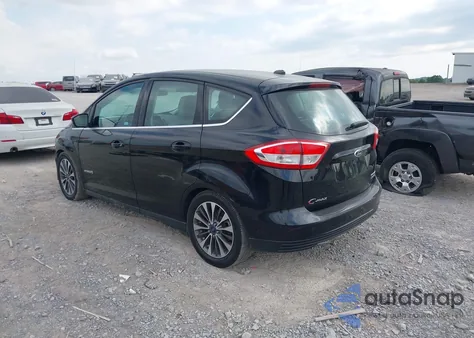 2018 Ford C-Max Hybrid Titanium из США, поврежденный, VIN 1FADP5DUXJL105058